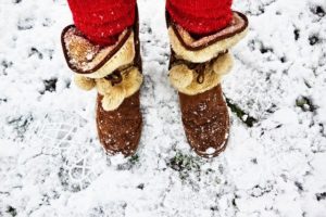 plush boots